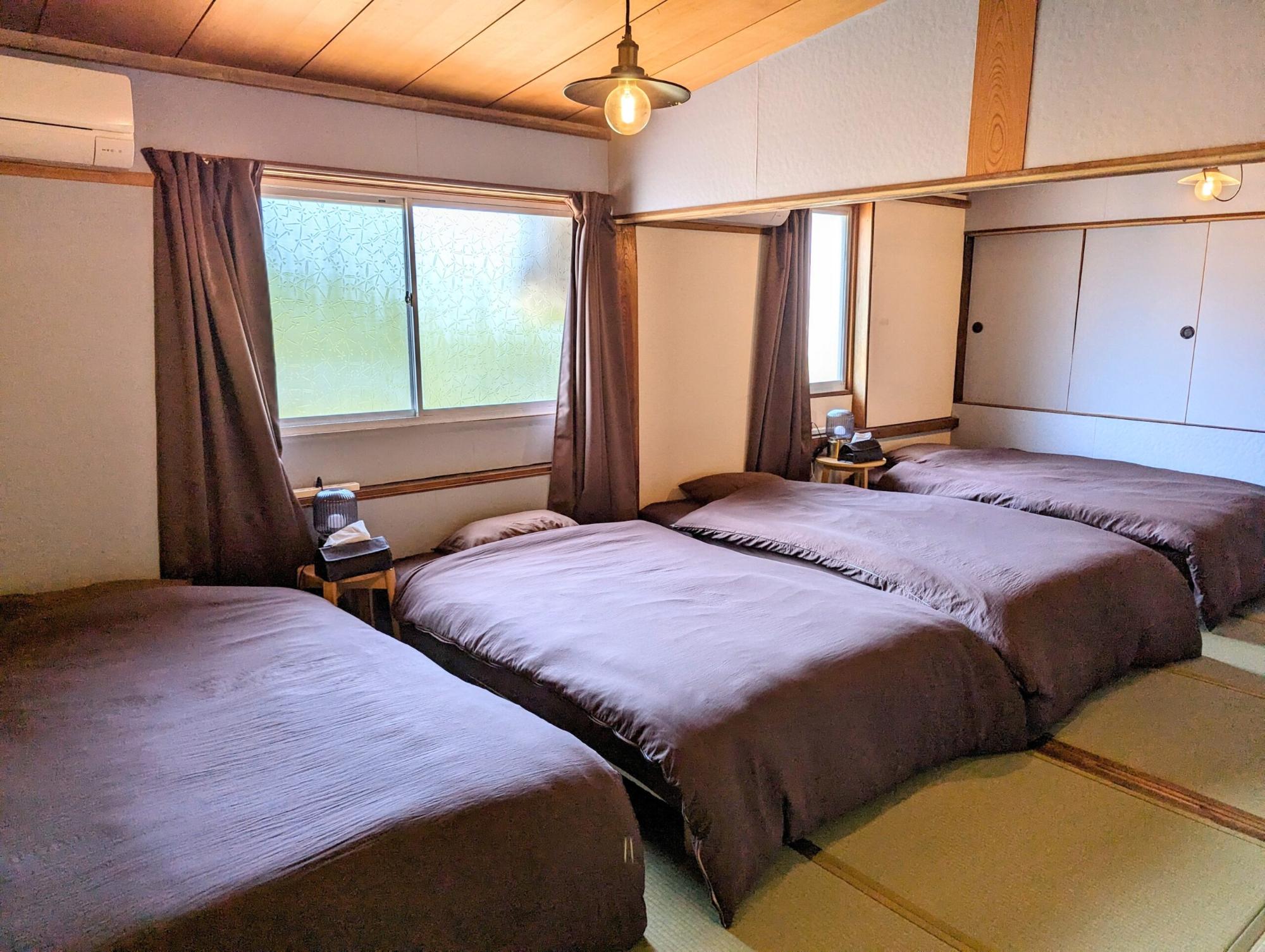 ベッドの部屋