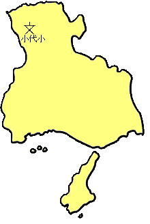 香美町立小代小学校の地図