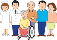 長寿医療制度は、お年寄りの医療をみんなで支える制度です