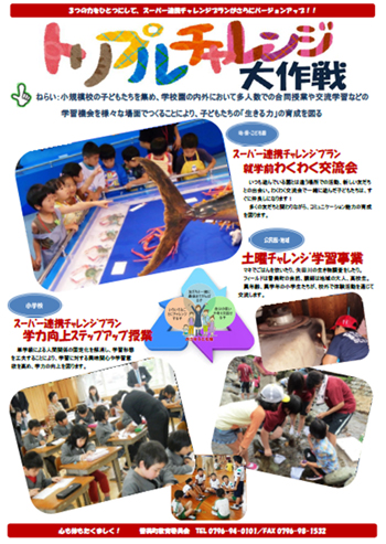 トリプルチャレンジ大作戦 ポスター（1）