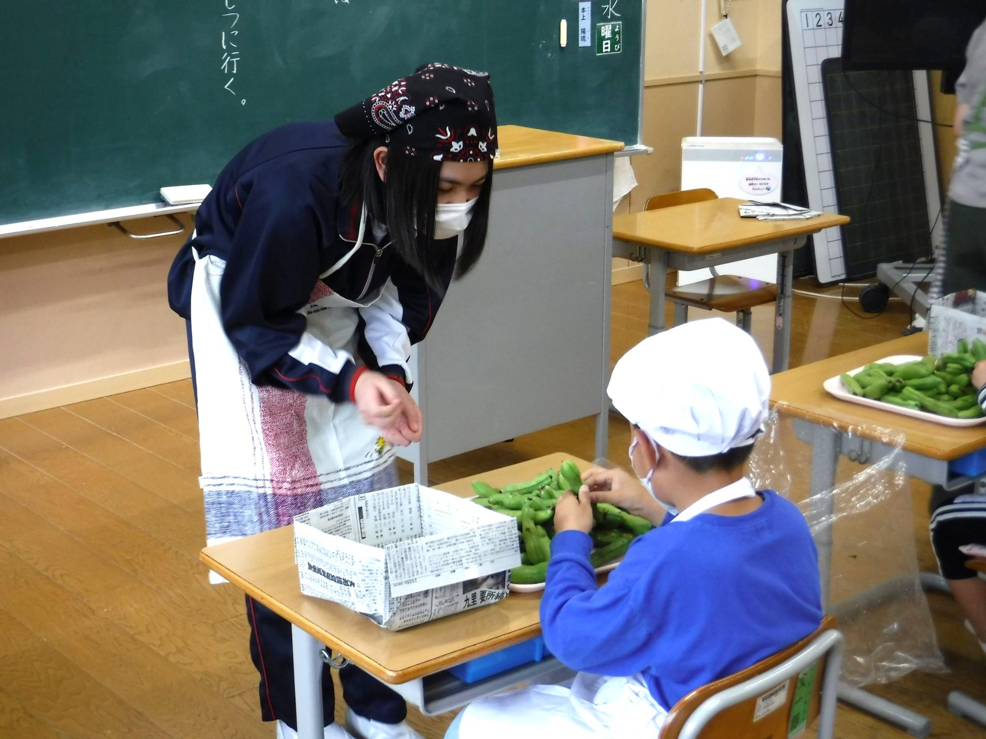 野菜の皮むき
